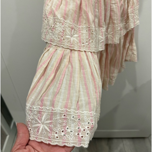 LoveShackFancy Ruffle Mini Racerback Dress size M, NWT - Picture 5 of 8